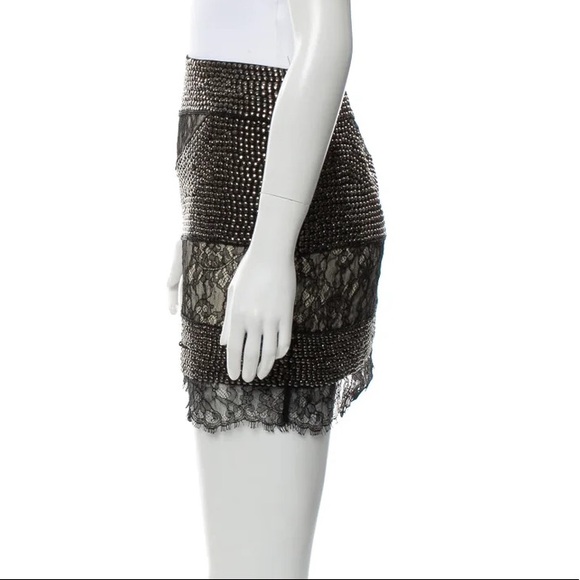 HAUTE HIPPIE
Embellished Mini Skirt - Picture 2 of 3